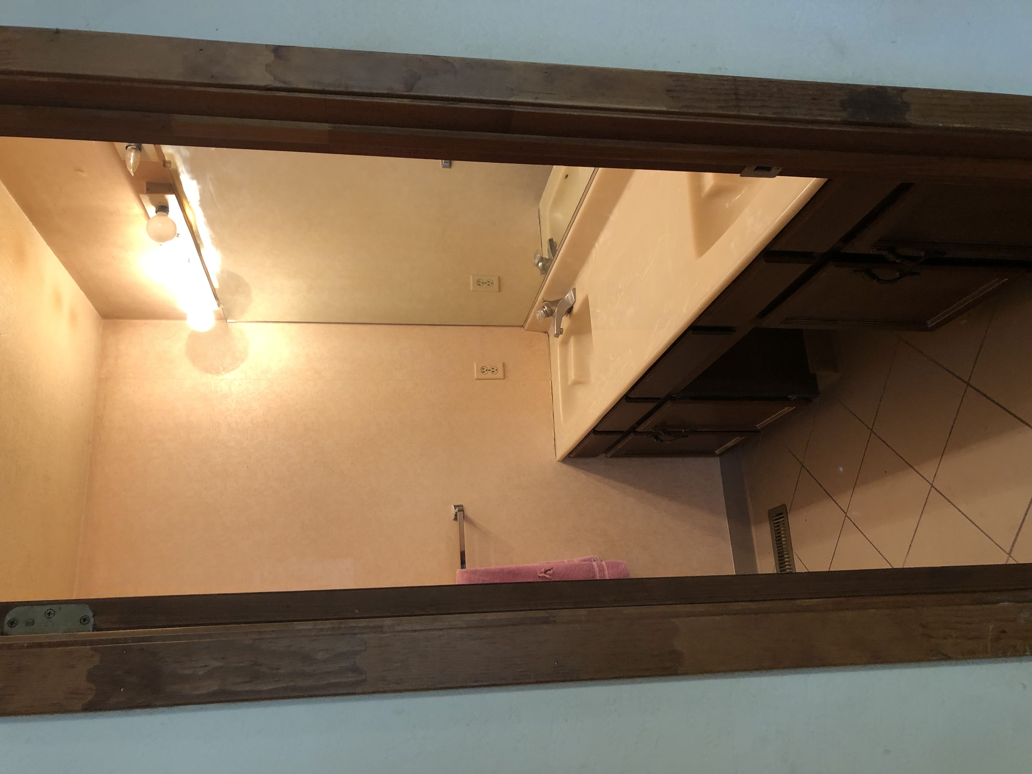 Bathroom before renovation